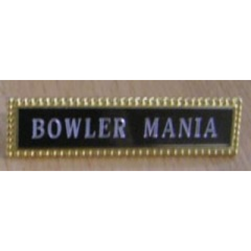 Bowlers Engraved Name Badges