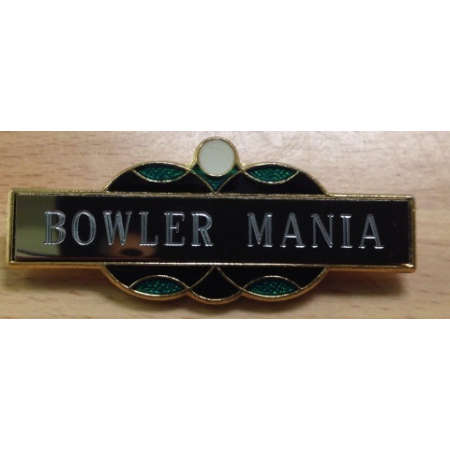Bowling Bar Name Badge
