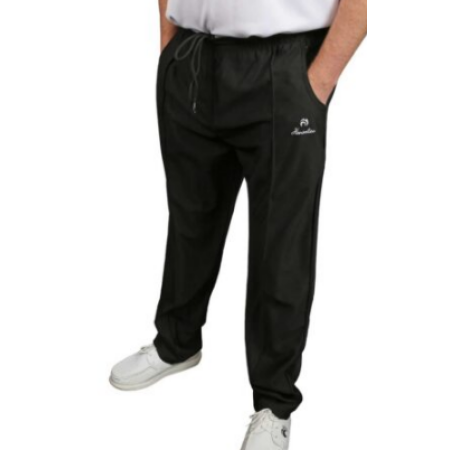 Henselite Fly Front (Zipped) Black Sports Trouser