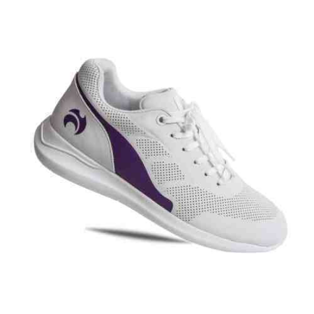 Henselite HL74 Sport Ladies Bowls Shoe White Purple