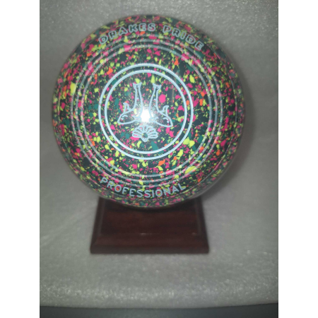 Professional Green Green Fluorescent Harlequin Size 2 