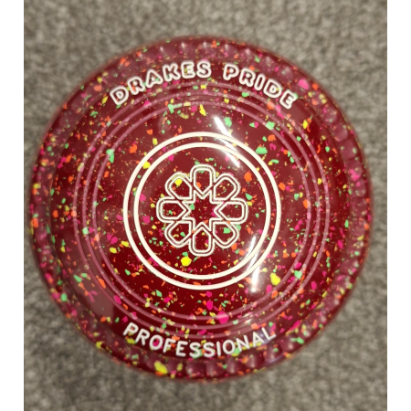 Pro 50 Maroon Fluorescent Harlequin Size 2