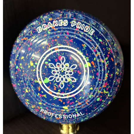 Professional Mid Blue Fluorescent Harlequin Size 0