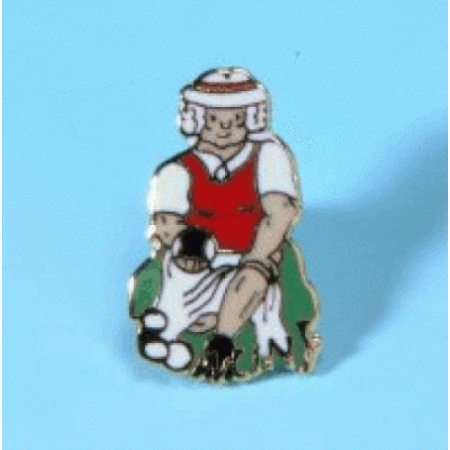 Comic Bowlers Badge