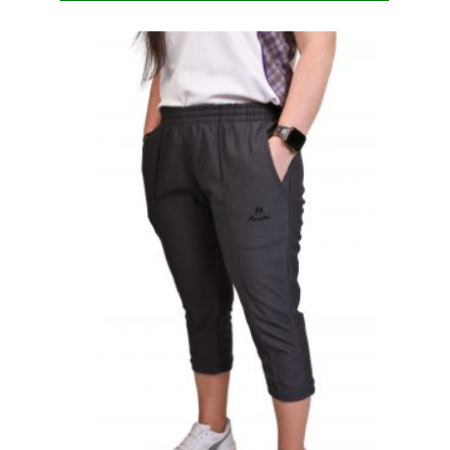 Henselite Grey Sport Cropped Trouser