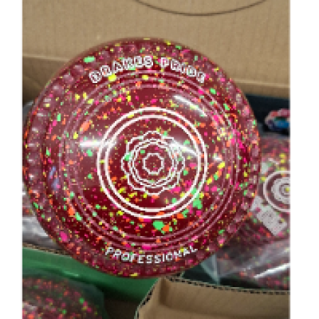 Pro 50 Maroon Fluorescent Harlequin Size 0