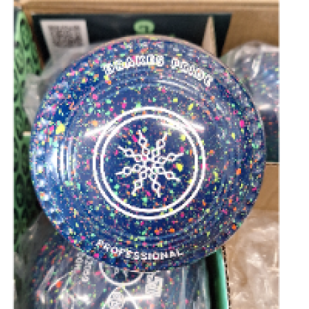 Pro 50 Mid Blue Fluorescent Harlequin Size 000