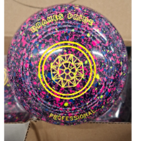 Professional Dark Blue/Light Blue Fluorescent Harlequin Size 00
