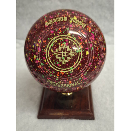 Professional Maroon Fluorescent Harlequin Size 2
