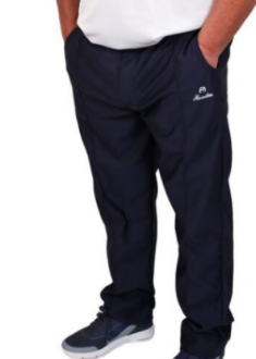 Henselite Fly Front Zipped Navy Sports Trouser Bowlamania Ltd